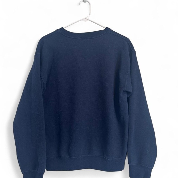 Bill Nye the Science Guy Women’s Navy Blue Crewneck Sweatshirt Size Small - Picture 4 of 9